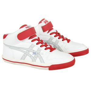 Buty Onitsuka Tiger Aaron MT Asics dziecice na rzep - biao-czerwony - 2832465553