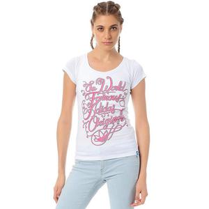 Koszulka Adidas Originals Calligraphy damska t-shirt napisy - biay - 2832465607