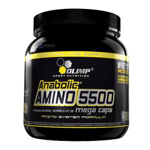 OLIMP Anabolic Amino 5500 Mega Caps 400-kapsuek aminokwasy - 2832465658