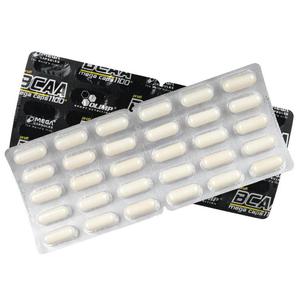 OLIMP BCAA 1100 mg Mega Caps 30-kapsuek aminokwasy blister - 2837974211