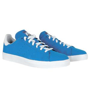 Buty Adidas Originals Stan Smith Vulc mskie trampki skate - niebiesko-biay