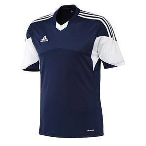 Koszulka Adidas Tiro 13 t-shirt pikarski sportowy na w-f - granatowo-biay - 2832466002