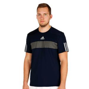 Koszulka Adidas Barricade mska t-shirt termoaktywny do tenisa - granatowy