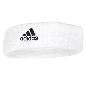 Opaska na gow Adidas Headband do biegania tenisowa frotka - biay - 2832466265