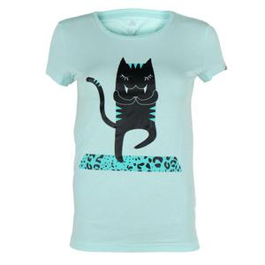 Koszulka Adidas Yoga Cat damska t-shirt treningowy fitness - 2832466336