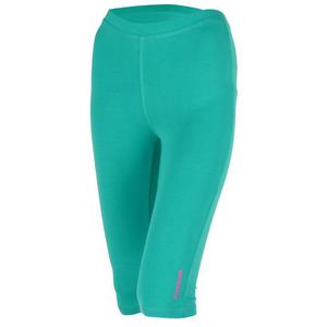 Spodenki 3/4 Reebok Capri dziecice damskie legginsy getry sportowe - turkusowy - 2832466348