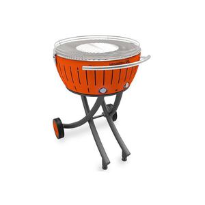 Grill bezdymny LotusGrill XXL® pomaraczowy. WYSYKA + 2.5KG WGLA + ROZPAKA ELOWA GRATIS. 14...