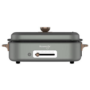 MultiGrill Kuvings grafit Ceramic Plus + 3 pyty + 2 ksiki z przepisami - 2876579366