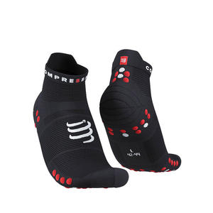 COMPRESSPORT PRO RACING SOCKS V4.0 RUN LOW BLACK/RED - 2872457193