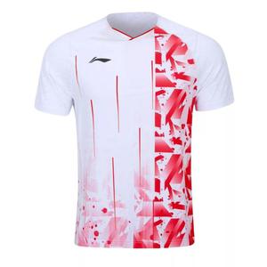 LI-NING FAN EDITION FLAKES WHITE POLO MSKIE - 2860517093