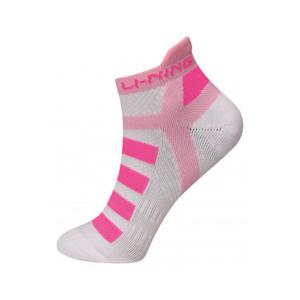 LI-NING CLASSIC PINK SKARPETKI DAMSKIE - 2874762751