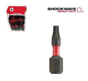 MILWAUKEE KOCWKA T25 x 25mm/25szt. SHOCKWAVE - 2861303490