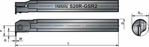 PAFANA N tokarski skadany do rowkowania S20R-GSR2 - 2827628575