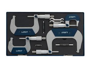 Zestaw 4 mikrometrw analogowych Limit MMA 0-100mm - 2861305974