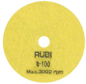 RUBI Nakadka polerska diamentowa 100mm gr. 100 - 2862761321