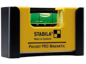 Poziomnica kieszonkowa z klipsem Pocket PRO Magnetic Stabila - 2861283950