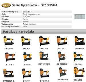 BOSTITCH SZTYFTY BT13 35mm 5000 szt. - 2861302463