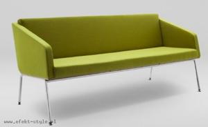 Sofa FIN 3 z podokietnikami /chrom - 2823198052