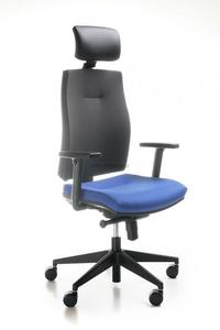 Fotel biurowy CORR black CJ 103 z zagwkiem - 2823198377