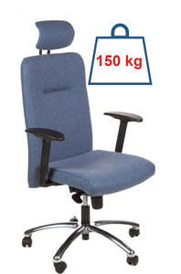 Ergonomiczny fotel biurowy z atestem do pracy 24/7 i obcieniem do 150 kg - Next A/TF-101 - 2859963089