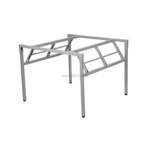 Stela skadany do stou i biurka 24/A-K - aluminium kwadrat 96x96x72,5h