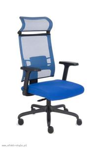 Fotel Biurowy ERGOFIX TM03 niebieski - 2823198652