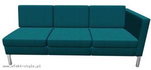 Sofa konferencyjna Platinium R33 OAL - element prosty - 2823200070