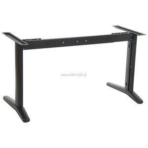Stela metalowy do stou/biurka STL-01 z regulacj dugoci belki 119-159 x szer.58 x wys. 72,5 cm, kolor czarny - 2859962163