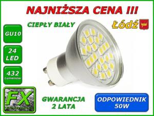 arwka GU10 24 LED ODPOWIEDNIK 50W - 2848889095