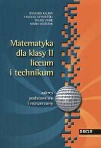 Matematyka. Klasa 2, liceum i technikum. Podrcznik. Zakres podstawowy i rozszerzony - 2825704407