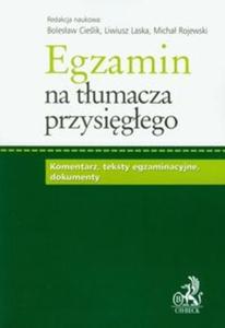 Egzamin na tumacza przysigego - 2825704727