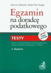 Egzamin na doradc podatkowego Testy - 2825705012