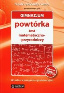 Gimnazjum Powtrka Test matematyczno-przyrodniczy - 2825705015