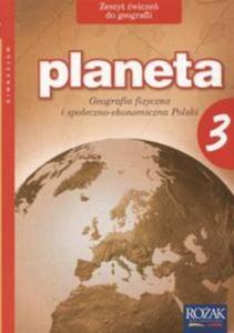 Geografia. Planeta. Klasa 3. Zeszyt wicze. Gimnazjum. - 2825705440