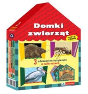 Domki zwierzt 3 edukacyjne ksieczki o zwierztach - 2825705869