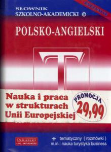 Sownik szkolno-akademicki, polsko-angielski, angielsko-polski - 2825706001