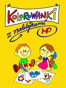 Kolorowanki z naklejkami - 2825651628