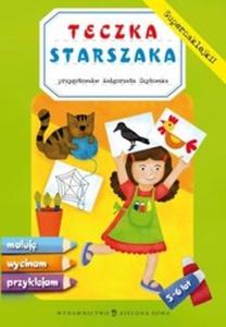 Teczka Starszaka. 5 - 6 lat. Ksika + naklejki - 2825706283