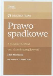 Prawo spadkowe z komentarzem Biblioteka Prawa - 2825706447