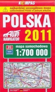 Polska 2011. Mapa samochodowa 1:700 000 - 2825706585