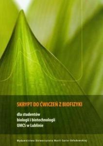 Skrypt do wicze z biofizyki - 2825706604