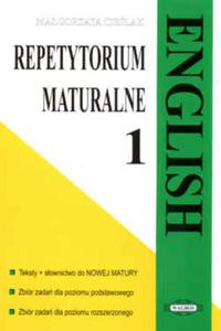 English. Jzyk angielski. Repetytorium maturalne. Cz 1