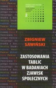 Zastosowania tablic w badaniach zjawisk spoecznych - 2825708838