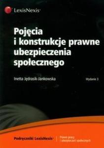 Pojcia i konstrukcje prawne ubezpieczenia spoecznego - 2825709317