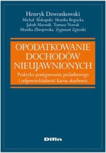 Opodatkowanie dochodw nieujawnionych - 2825709371