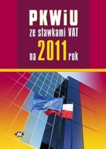 PKWiU ze stawkami VAT na 2011 rok - 2825709602