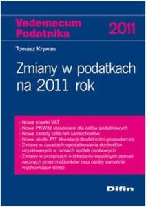 Zmiany w podatkach na 2011 rok - 2825709668