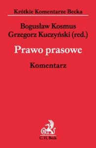 Prawo prasowe Komentarz - 2825710223