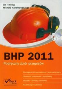 BHP 2011 Podrczny zbir przepisw z pyt CD - 2825710342