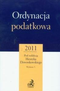 Ordynacja podatkowa 2011 - 2825710349